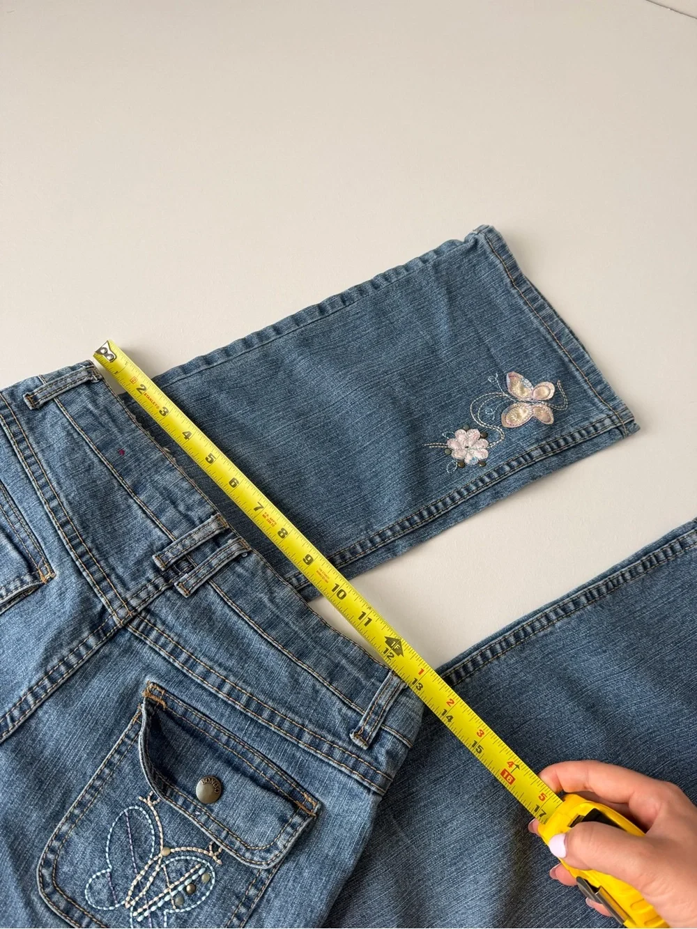 Y2K BONGO Embroidered Cargo Jeans